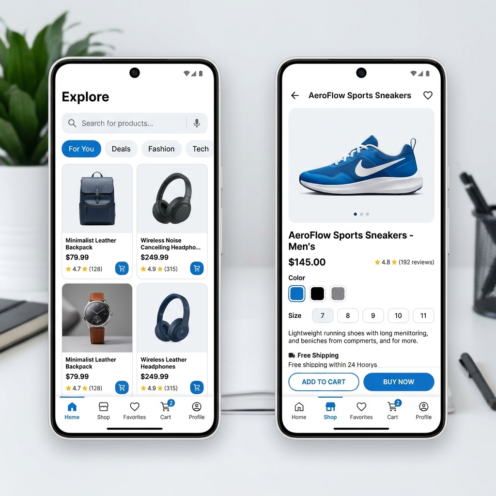 AeroFlow E-Commerce App